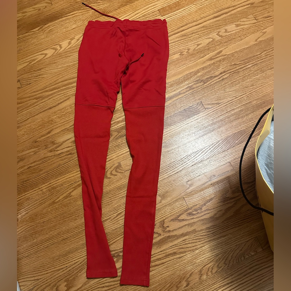 Y-3 Bold Red Leggings